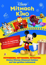 Filmplakat Disney Channel Mitmachkino Sommer 2025